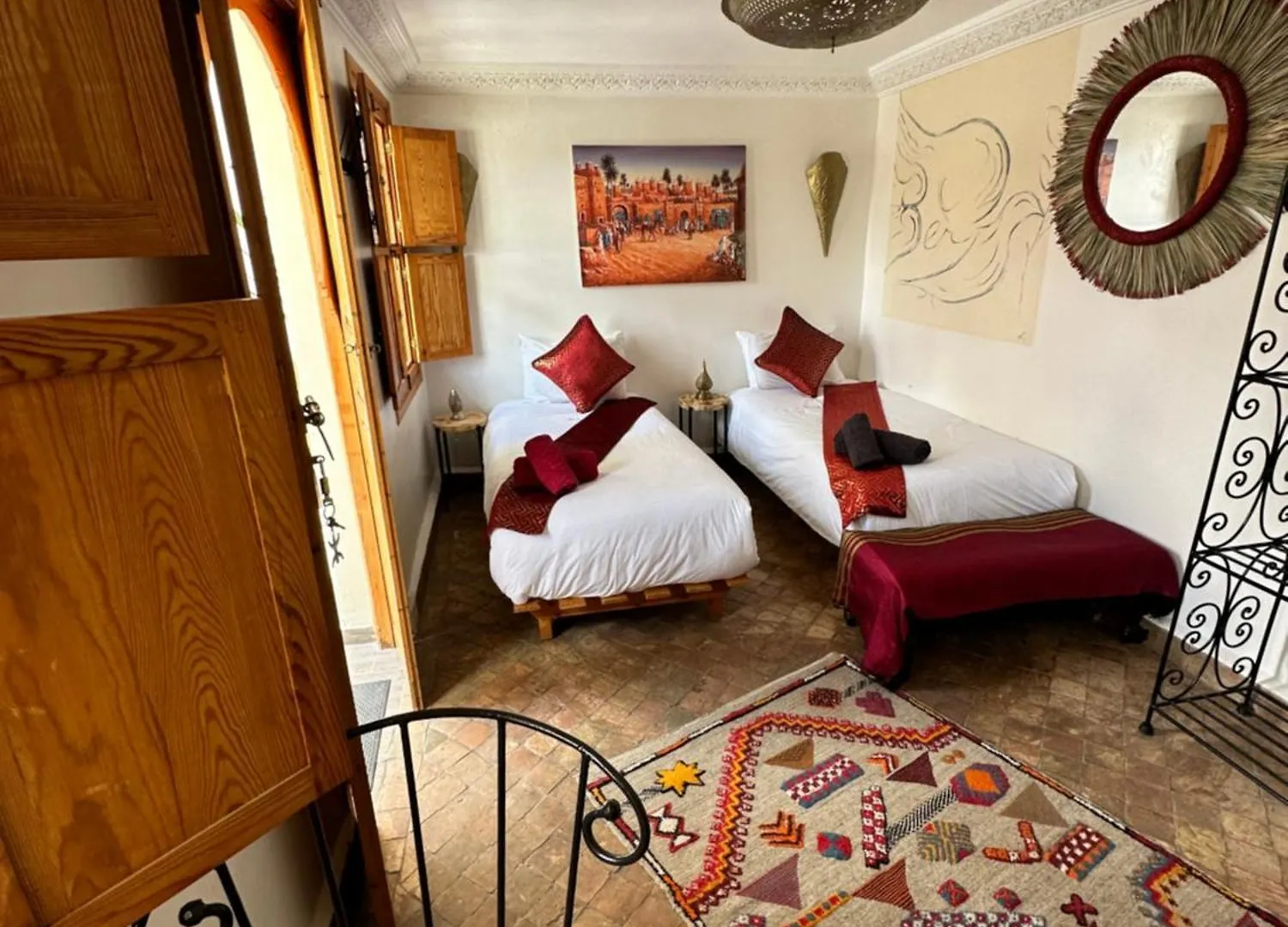 *** Penzion Riad Safina Marakéš Maroko